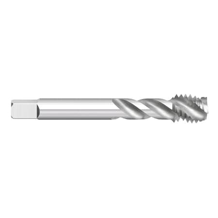 3/8-24 Spiral Flute Semi-Bottoming Tap High Vanadium High Speed Steel